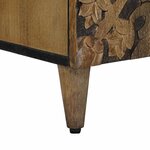 vidaXL Meuble TV Marron 105 x 33 5 x 46 cm Bois de mangue massif
