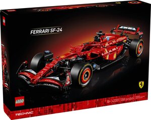 Maquette LEGO Technic F1 Ferrari SF-24 - Modèle 42207 pour Adultes Passionnés de Sport Automobile