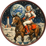 Monnaie LUNAR ON LUNAR 5 Oz Cuivre 100 Francs Cameroon 2026 (PRÉCOMMANDE)