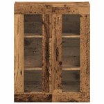 vidaXL Armoire murale vieux bois 69 5x34x90 cm