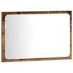 vidaXL Ensemble de mobilier de salle de bain 3 Pièces Bois Ancien