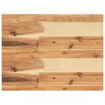 vidaXL Étagères flottantes 4 Pièces 60x30x4 cm acacia massif à l'huile