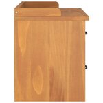 vidaXL Banc de couloir SANDNES 87x40x50 cm bois de pin massif