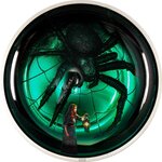Monnaie ARACHNOPHOBIA Phobias Araignée 2 Oz Argent 10$ Cook Islands 2025