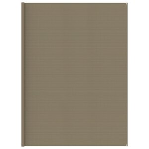 vidaXL Tapis de tente 400x500 cm Taupe