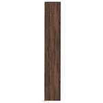 vidaXL Buffet avec LED chêne marron 36x32 5x200 cm bois d'ingénierie