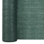 vidaXL Filet brise-vue Vert 3 6x50 m PEHD 75 g/m²
