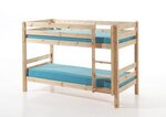 PINO Lits superposés + Lot de 2 tiroirs
