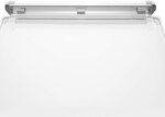 Chevalet de conférence sur roulettes réglable en hauteur 60 x 90 cm 2 bras extensibles magnétique effaçable incluant marqueurs aimants éponge paperboard tableau magnétique blanc 01_0000172