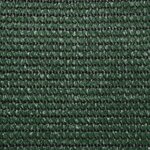 vidaXL Voile d'ombrage 160 g/m² Vert foncé 3x6 m PEHD