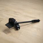 Pack and Move - Kit levier soulève Meubles - 2 Chariot Roulettes 150 kg - Lève Porte 100 KG - Pour meubles lourds - Déplacer meubles et Portes