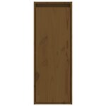 vidaXL Armoire murale Marron miel 30x30x80 cm Bois de pin massif