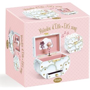 Djeco DJ06975 - Boîte à musique et bijoux - Mélodie d'elfe