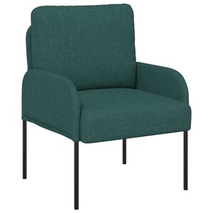 vidaXL Canapés avec coussin 55cm Vert foncé Contreplaqué