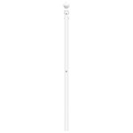 vidaXL Tête de lit métal blanc 180 cm