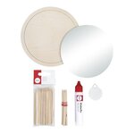 2 miroirs DIY soleil vintage à faire soi-même Ø 32 cm
