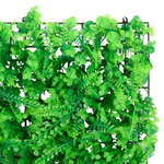  vidaXL Clôture feuilles de fougère artificielles 6 Pièces vert 40x60 cm