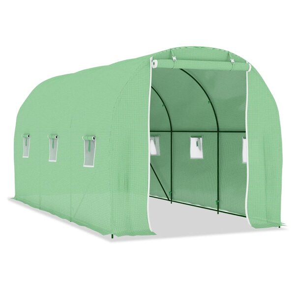vidaXL Serre 9 m² 4 5x2x2 m