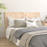 vidaXL Tête de lit 140 5x4x100 cm Bois massif de pin