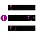 vidaXL Marches d'escalier 4 Pièces marron foncé 120x25x2 cm chêne massif