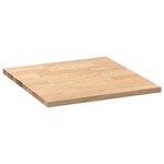 vidaXL Plan de travail de cuisine bois de chêne massif rectangulaire