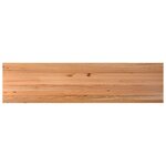 vidaXL Table à manger marron clair 320x80x74 cm rectangulaire