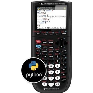 TEXAS INSTRUMENTS Calculatrice graphique TI-82 Advanced Edition Python - Noir