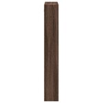 vidaXL Armoire murale chêne marron 50x15x100 cm bois d'ingénierie