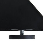 vidaXL Pied de table à manger en forme d'araignée noir 85 x 85 x (72-73) cm en acier