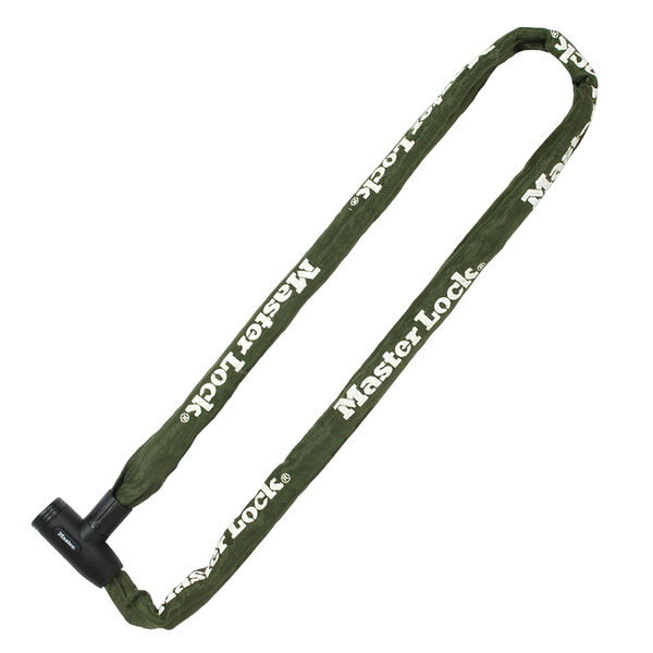Chaîne Antivol Vélo avec Serrure à Clé 100 cm Chaîne Vert