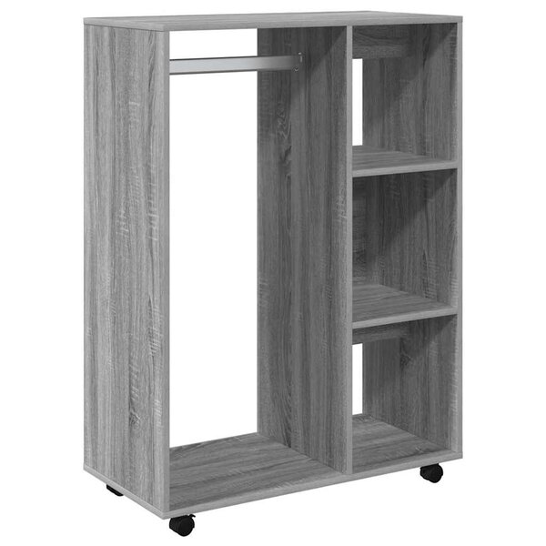 vidaXL Garde-robe Sonoma gris 80x40x110 cm Bois d'ingénierie