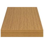 vidaXL Étagère Murale 4 Pièces Beige 50 x 23 x 4 cm Bois d'ingénierie