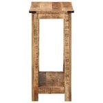 vidaXL Table console 60x35x75 cm bois massif de manguier