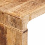 vidaXL Tables gigognes 3 Pièces bois de manguier massif