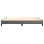 vidaXL Cadre de lit sans matelas gris 200x200 cm similicuir