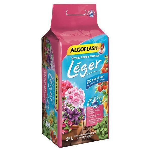 Terreau Léger Balcon et Terrasse 25 L