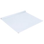 vidaXL Film pour fenêtre dépoli motif à rayures 90x500 cm PVC