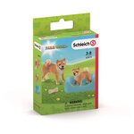 Schleich 42479 - Farm World - Mère et chiot Shiba Inu