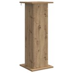 vidaXL Support de Plante Chêne artisanal 30 5 x 30 x 80 5 cm