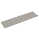 vidaXL Tapis de couloir aspect sisal platina 80x300 cm