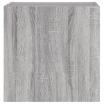 vidaXL Meubles TV muraux 2Pièces sonoma gris 40 5x30x40cm bois ingénierie