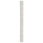 vidaXL Membrane anti-mauvaises herbes blanc 1 5x10 m PP