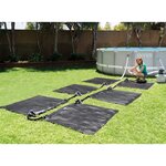 Intex Tapis solaire chauffant PVC 1 2x1 2 m noir 28685