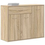 vidaXL Buffet Chêne sonoma 88x30x70 cm Bois d'ingénierie