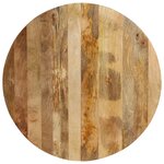 vidaXL Table à dîner 110x75 cm Bois de manguier massif