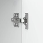 vidaXL Meuble TV Blanc brillant 150 x 31 x 50 cm Bois d'ingénierie