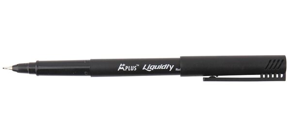 Stylo feutre pointe fine 0 5 mm noir A PLUS