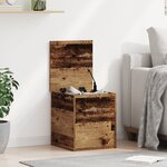 Coffre de rangement vidaXL en bois recyclé 40x42x46 cm