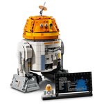 LEGO Star Wars - Droïde Astromécano Chopper (C1-10P) - Modèle 75416 à Construire et Exposer