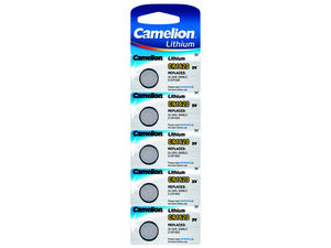 pack de 5 piles Lithium CR1620 3V CAMELION